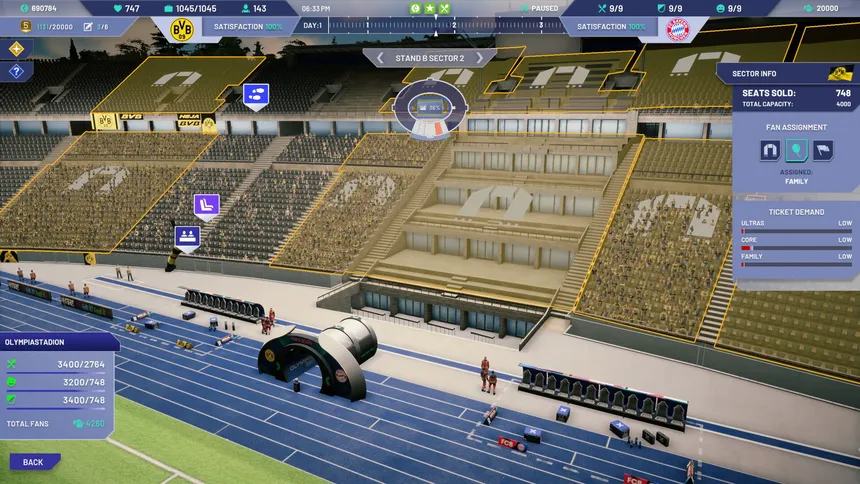 Скриншот 2 к игре Copa City: Matchday Manager