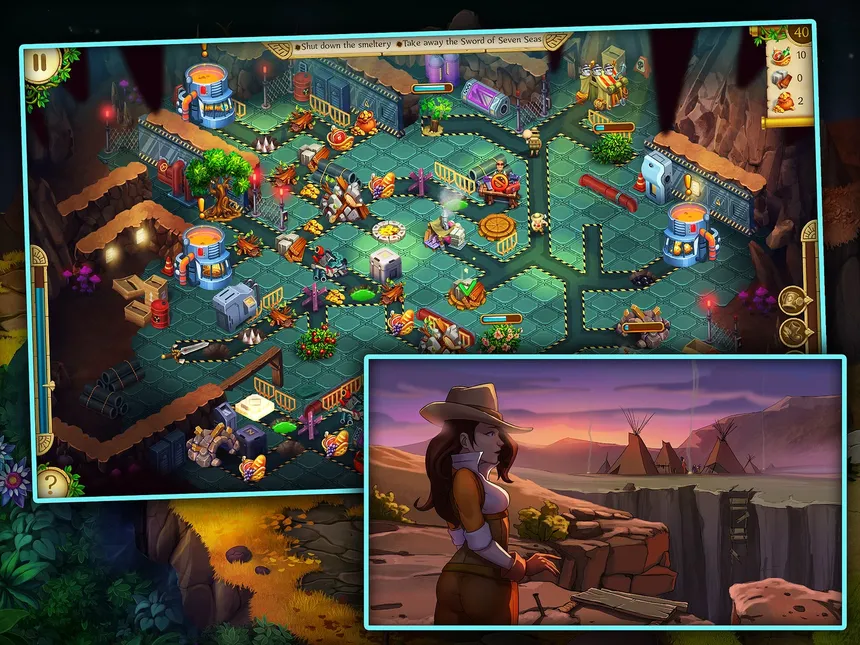 Скриншот 1 к игре Alicia Quatermain 3: The Mystery of the Flaming Gold