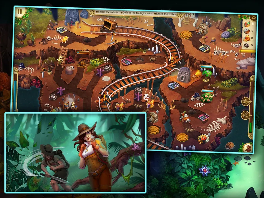 Скриншот 2 к игре Alicia Quatermain 3: The Mystery of the Flaming Gold