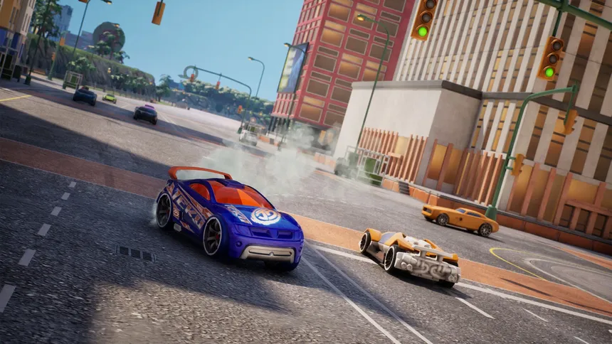 Скриншот 3 к игре HOT WHEELS Infinite Rush