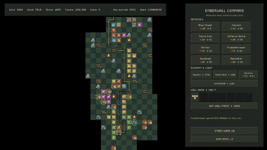 Скриншот 2 к игре Emberwall