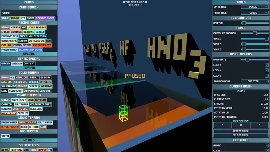 Скриншот 1 к игре Falling Cubes