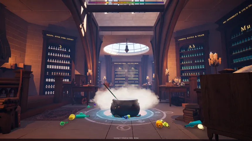 Скриншот 1 к игре Alchemess: Tidy Up Your Potion Shop!