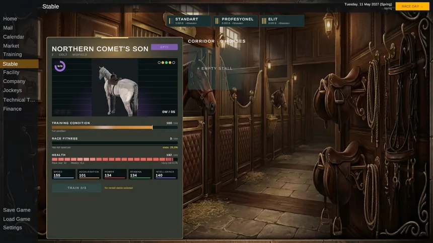 Скриншот 6 к игре Derby Dynasty : Horse Racing RPG