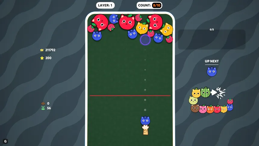 Скриншот 1 к игре Catomi: Suika Roguelike