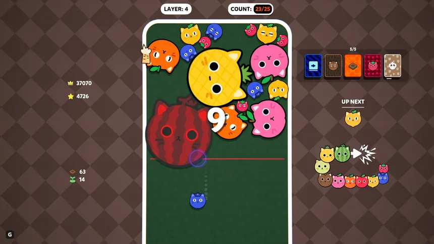Скриншот 6 к игре Catomi: Suika Roguelike