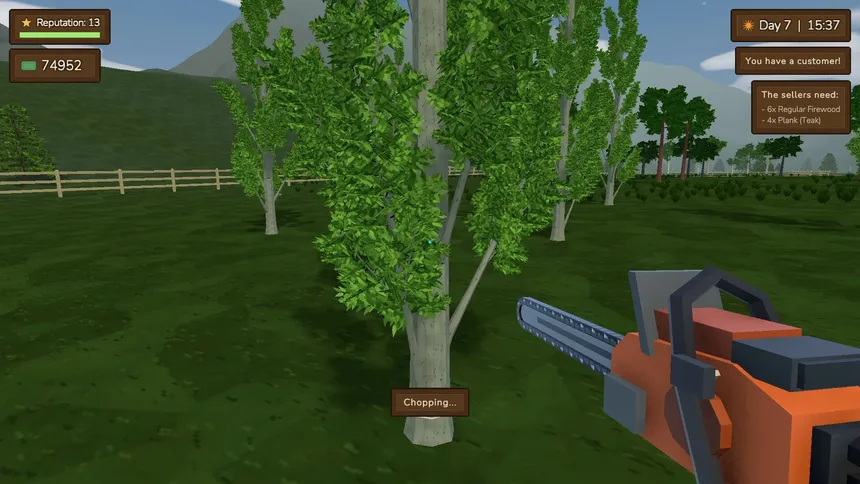Скриншот 2 к игре KERF: Sawmill Tycoon