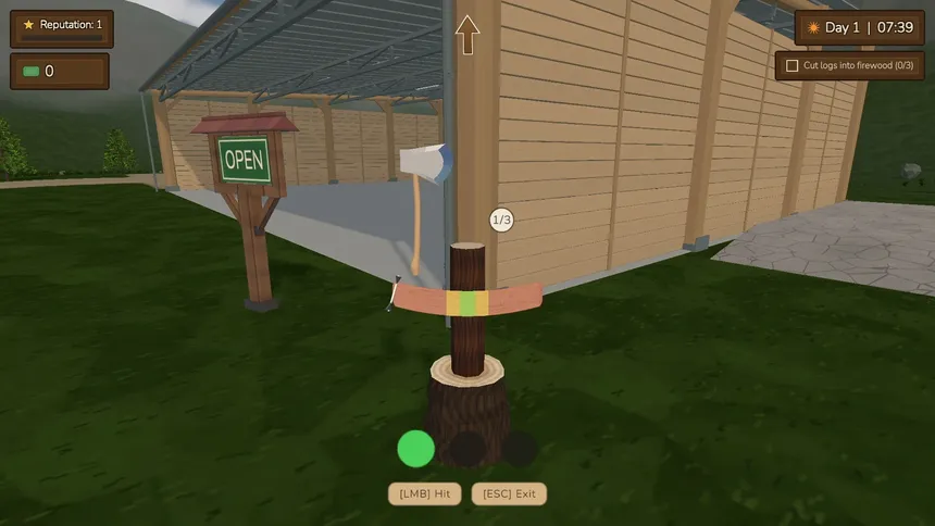 Скриншот 3 к игре KERF: Sawmill Tycoon