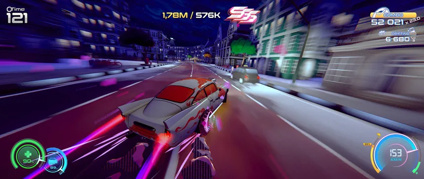 Скриншот 1 к игре Driving Rogue