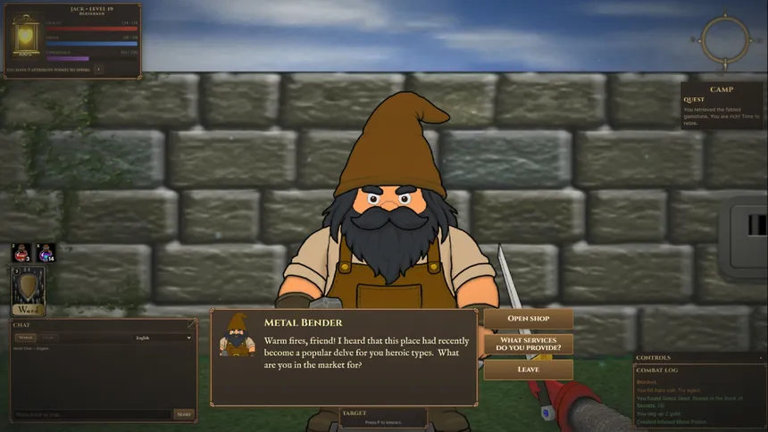 Скриншот 5 к игре Heart Light: Knight of the Gnomes
