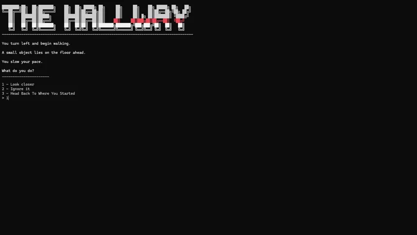 Скриншот 2 к игре THE HALLWAY