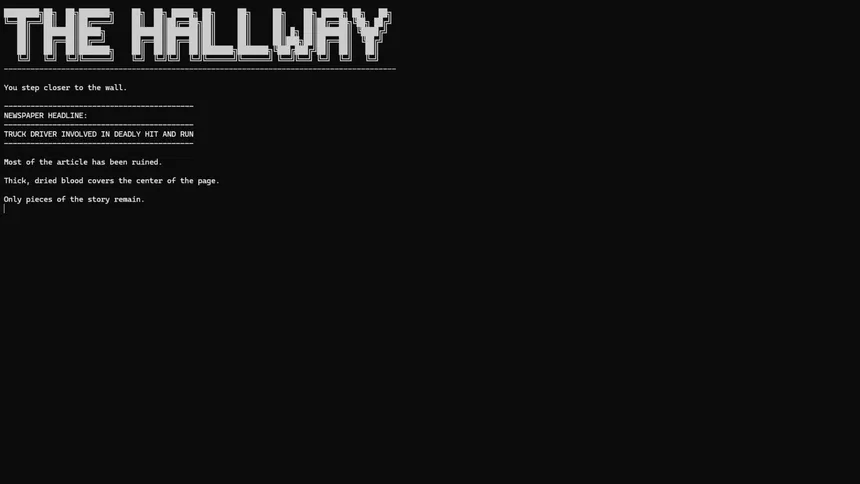 Скриншот 3 к игре THE HALLWAY