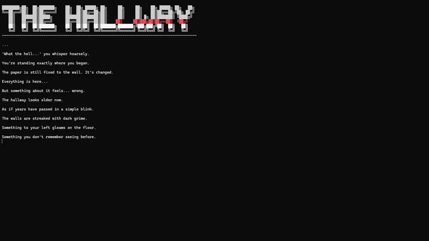 Скриншот 4 к игре THE HALLWAY