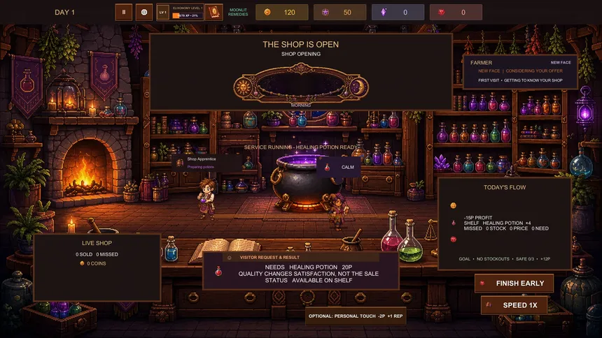 Скриншот 4 к игре Elixonomy