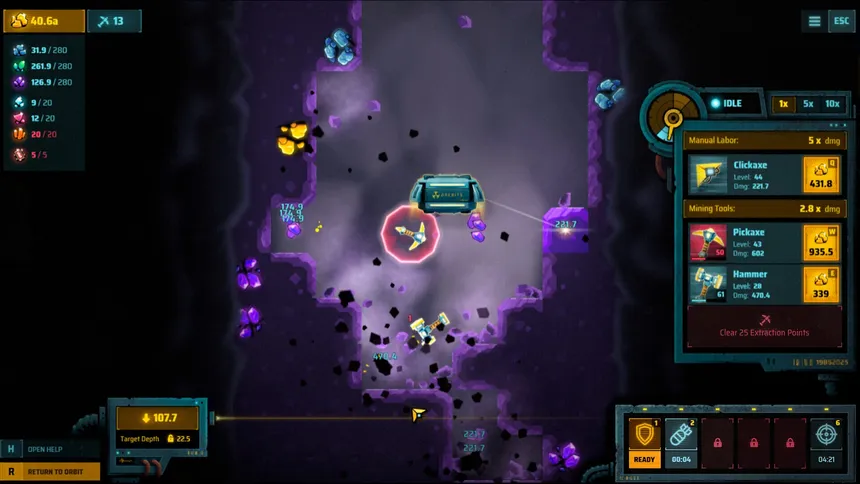 Скриншот 1 к игре Orebits