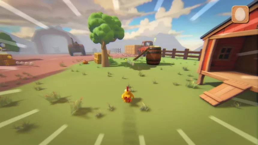 Скриншот 1 к игре Fly Chicken Fly