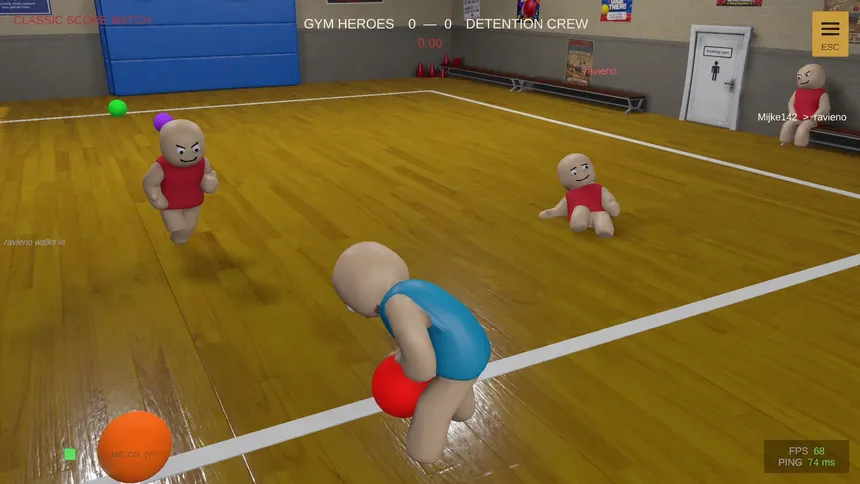 Скриншот 6 к игре Dodgeball Disorder