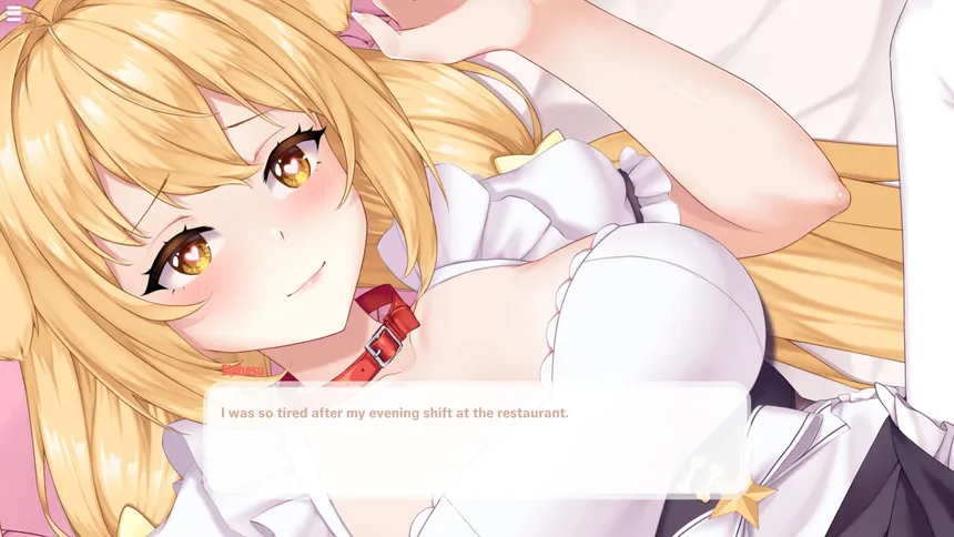 Скриншот 2 к игре Shuffle Waifu Cafe