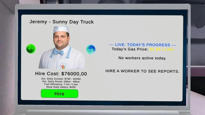 Скриншот 7 к игре Ice Cream Truck Simulator