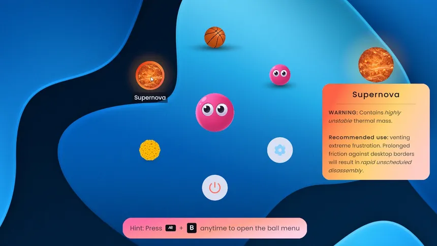 Скриншот 7 к игре Desktop Ball