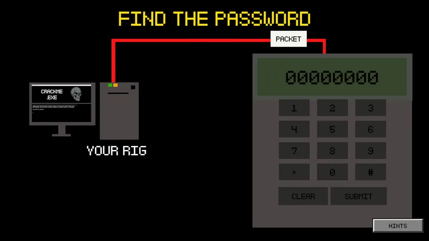 Скриншот 1 к игре CRACKME.EXE