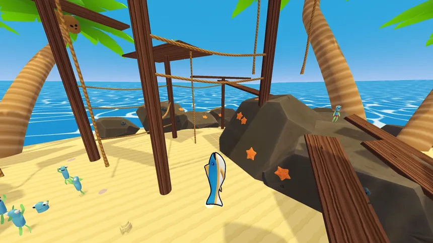 Скриншот 7 к игре Flash The Floppy Fish