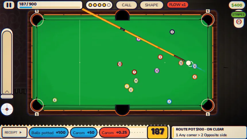 Скриншот 2 к игре Pool Shark