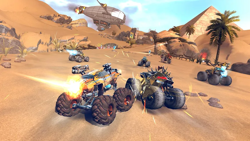 Скриншот 1 к игре RACE: Rocket Arena Car Extreme