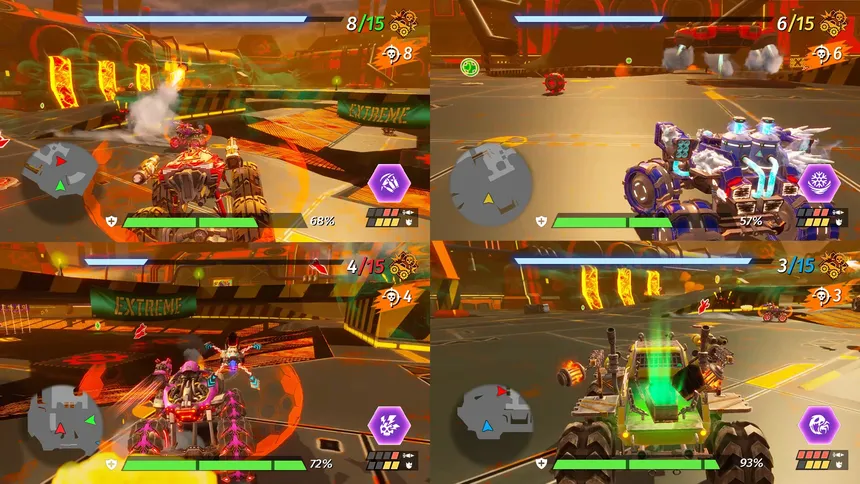 Скриншот 2 к игре RACE: Rocket Arena Car Extreme