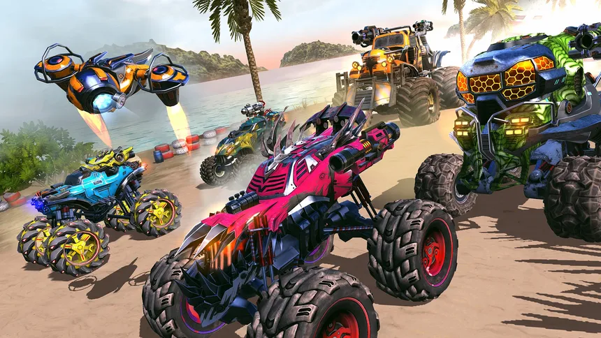 Скриншот 6 к игре RACE: Rocket Arena Car Extreme