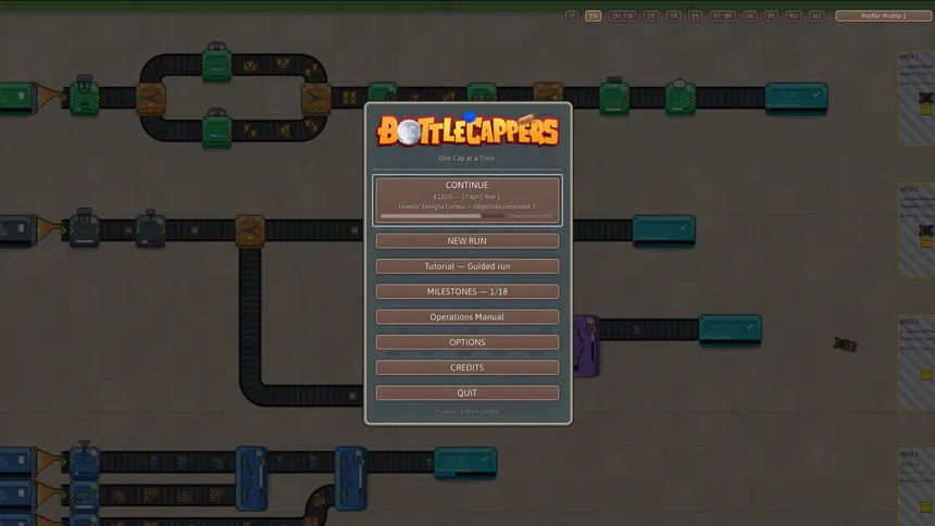 Скриншот 5 к игре Bottlecappers