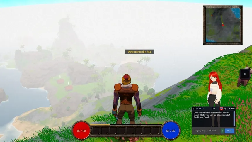 Скриншот 3 к игре CielChan: Anime Desktop AI Companion