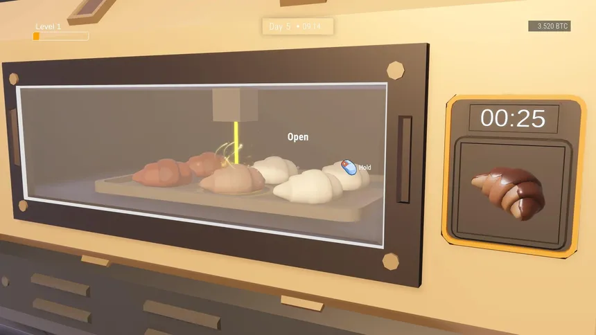 Скриншот 3 к игре Cosmic Crumbs: Bakery Simulator