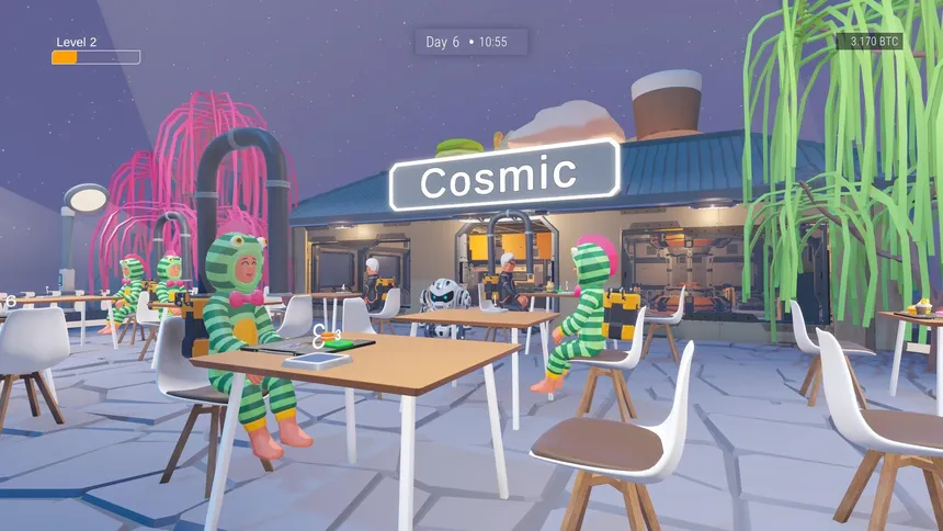 Скриншот 4 к игре Cosmic Crumbs: Bakery Simulator