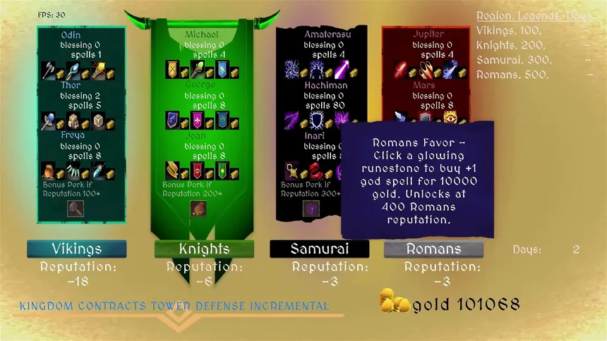 Скриншот 2 к игре Kingdom Contracts Tower Defense Incremental