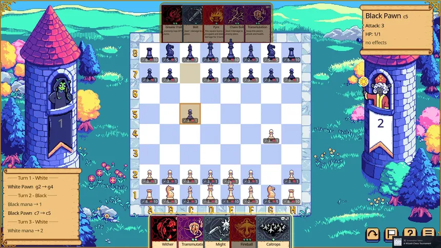 Скриншот 3 к игре A Wizard-Chess Tournament
