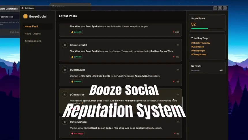 Скриншот 2 к игре Only Booze: Liquor Store Simulator