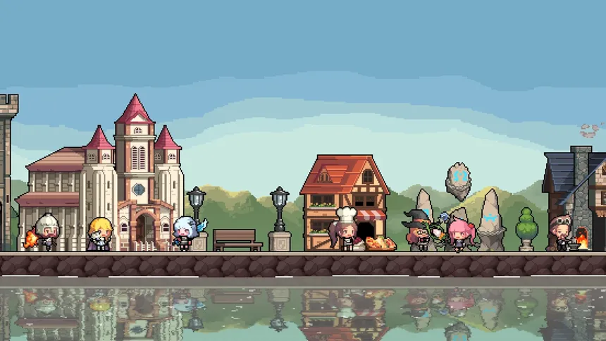 Скриншот 1 к игре Crusaders Quest : Hero Town