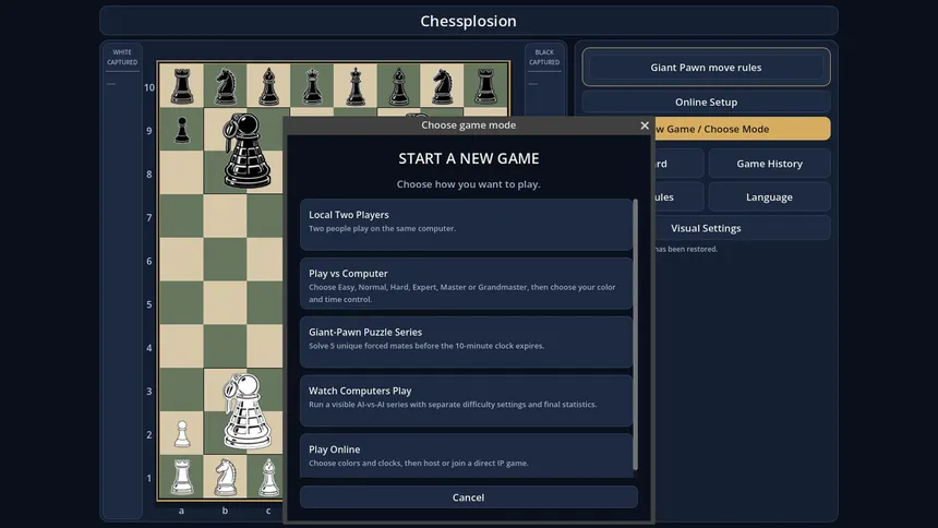 Скриншот 6 к игре Chessplosion