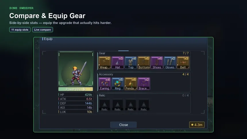 Скриншот 1 к игре Zone Sweeper