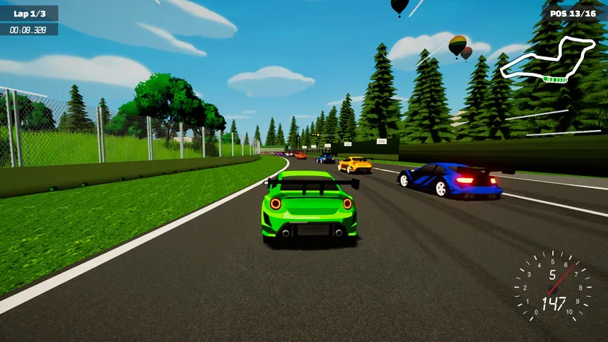 Скриншот 5 к игре Toon Motorsport