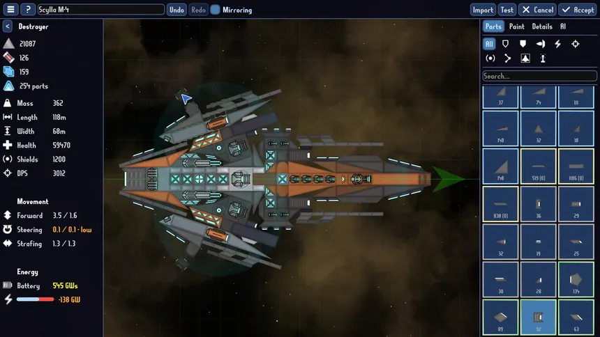 Скриншот 1 к игре eXoSpace Combat Engineer