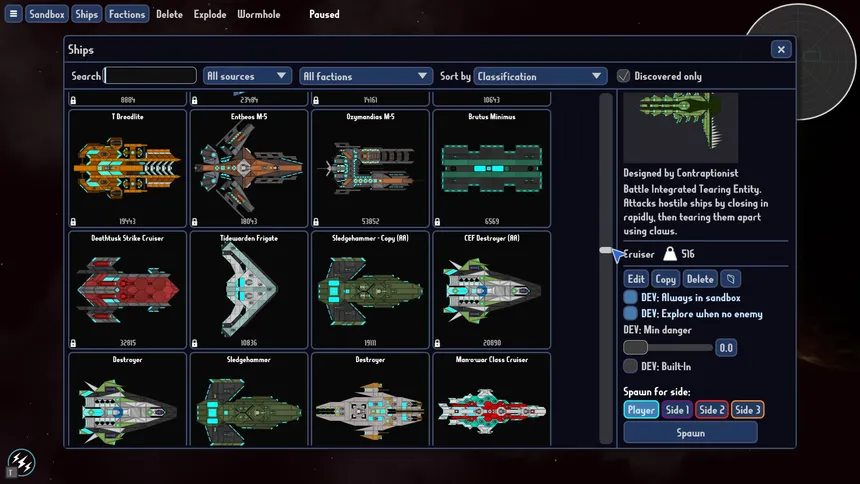 Скриншот 7 к игре eXoSpace Combat Engineer