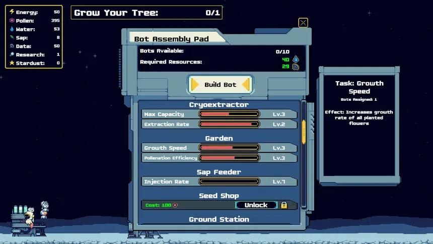 Скриншот 1 к игре Moon Garden