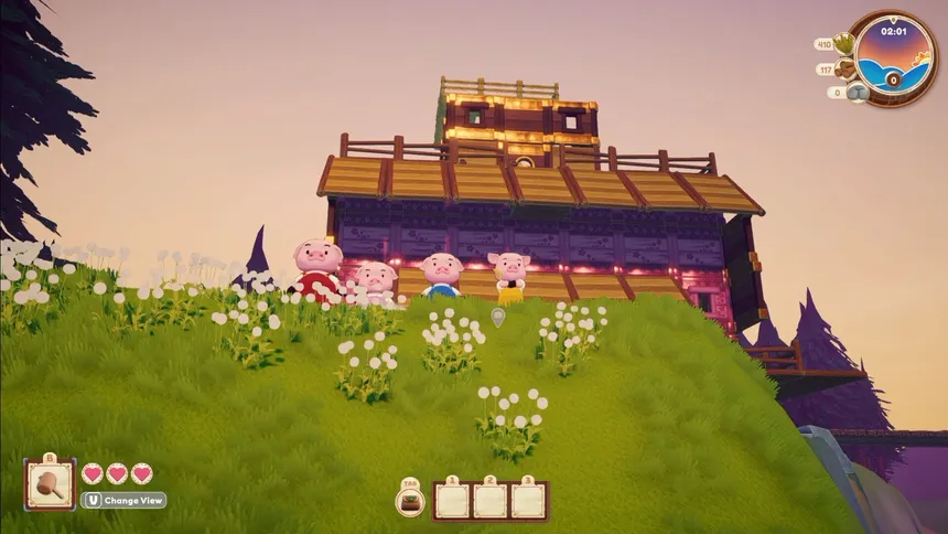 Скриншот 2 к игре Pigs and Wolf