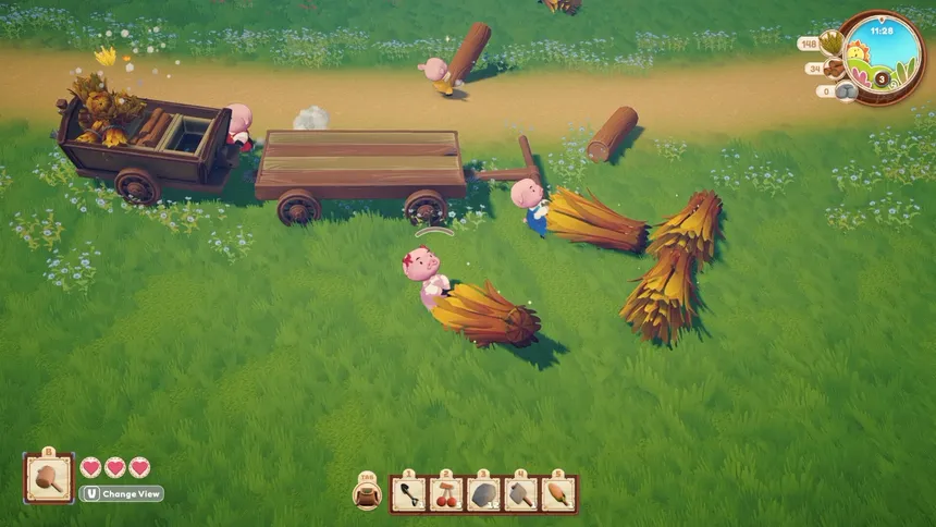 Скриншот 3 к игре Pigs and Wolf