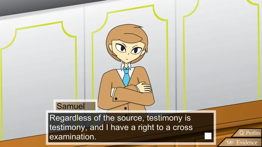 Скриншот 2 к игре Samuel Prince Attorney at Law Chapter 4