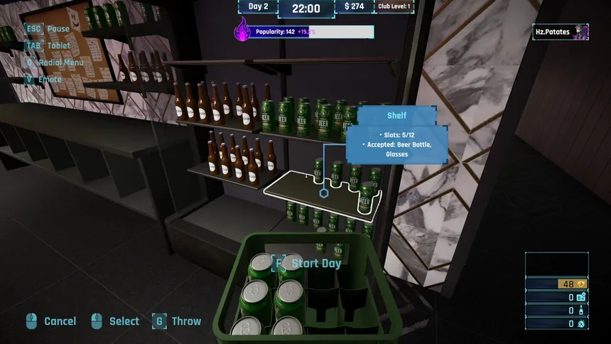 Скриншот 6 к игре Night Club Simulator: Король вечеринок