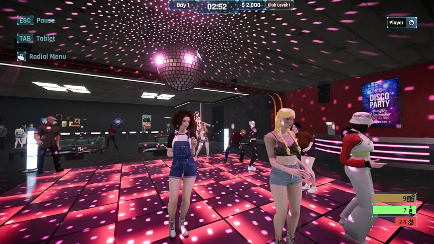 Скриншот 7 к игре Night Club Simulator: Король вечеринок