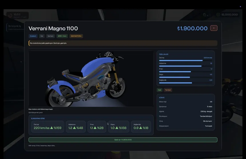 Скриншот 5 к игре Moto Courier Simulator